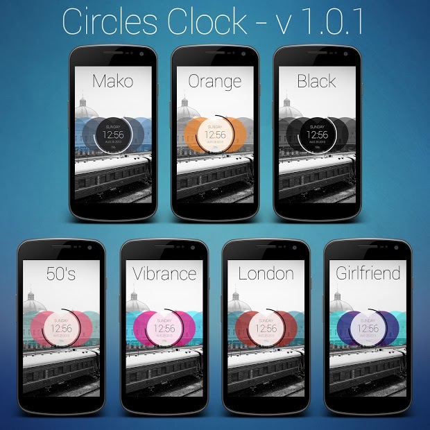 Circles Clock - UCCW Skin