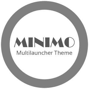Minimo HD Multilauncher Theme 1.0
