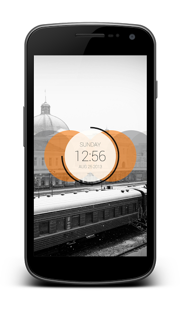 Circles Clock - UCCW Skin