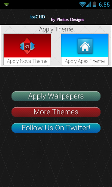 iOS 7 HD Apex / Nova Theme