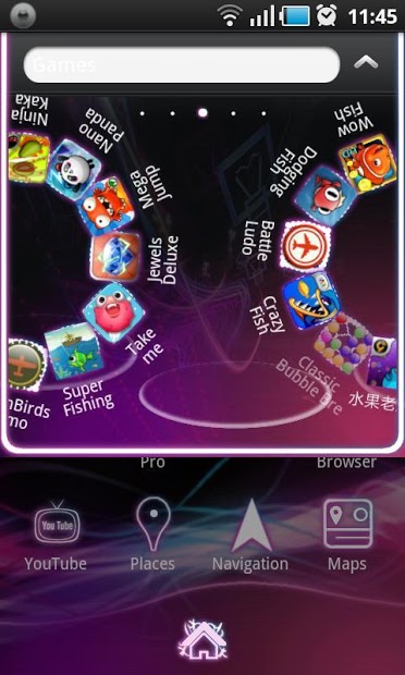 GalaxyS GO Launcher EX Themes