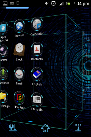 Pristine 3D NextLauncher Theme