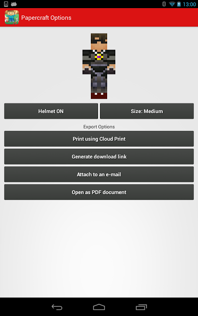 Download Minecraft Papercraft Studio untuk Android  Unduh 