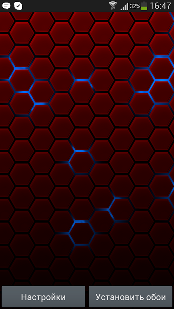 Honeycomb Live Wallpaper