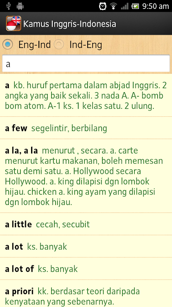 English Indonesia Dictionary