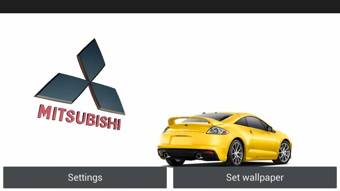 3D MITSUBISHI Logo HD LWP