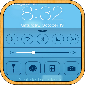 iPhone 5S iOS 7 Lock Screen 1.0