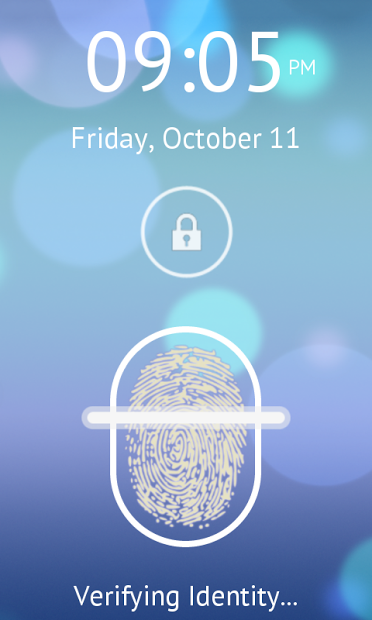 Fingerprint Scanner LockScreen