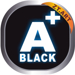 ABLACK Theme GO Launcher EX 1.0