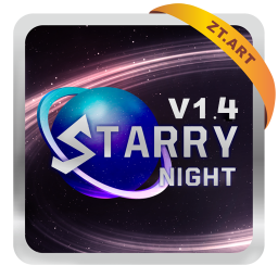 Starry Light Theme GO Launcher 1.4