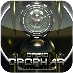 3D ART clock widget Drophar 2.05