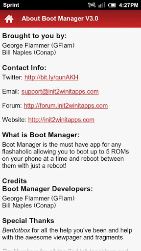 Boot Manager