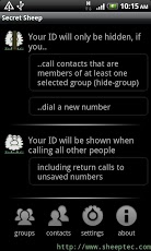SecretSheep - hide caller ID