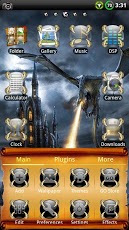 Dragon GO Launcher EX Theme