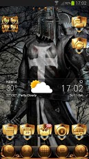 Black Knight GO Launcher Theme