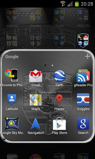 Porsche Theme Go Launcher EX 