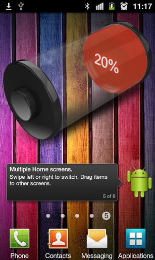 3D Design Battery Widget