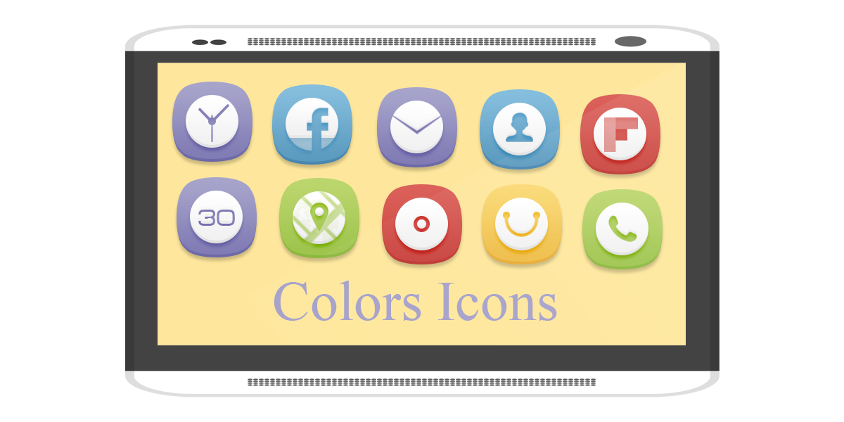 Colors Icons Apex/Nova/GO/ADW