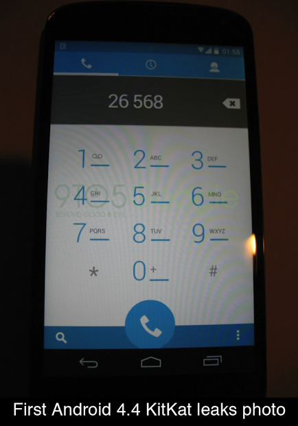 ExDialer Nexus 5 KitKat Theme