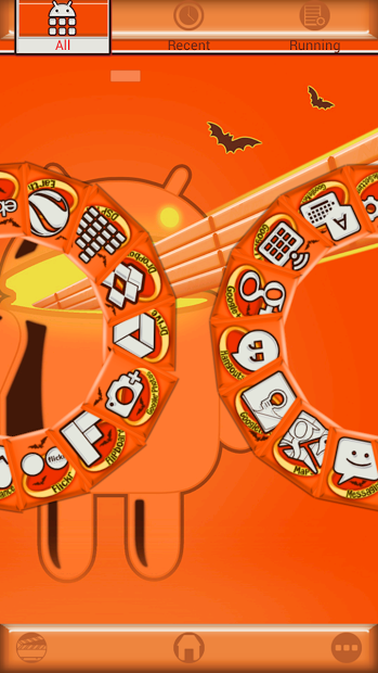 Halloween Android KitKat Theme