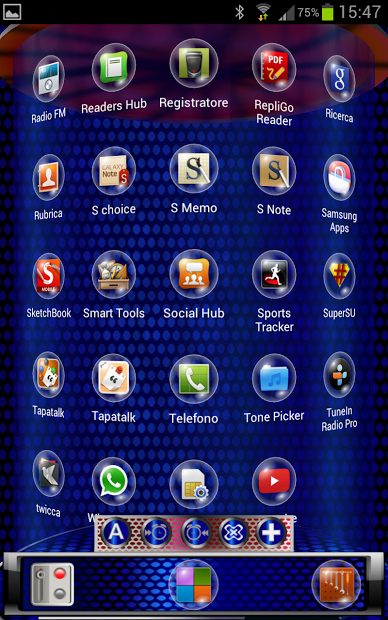 3D Sphere Next Launcher Theme