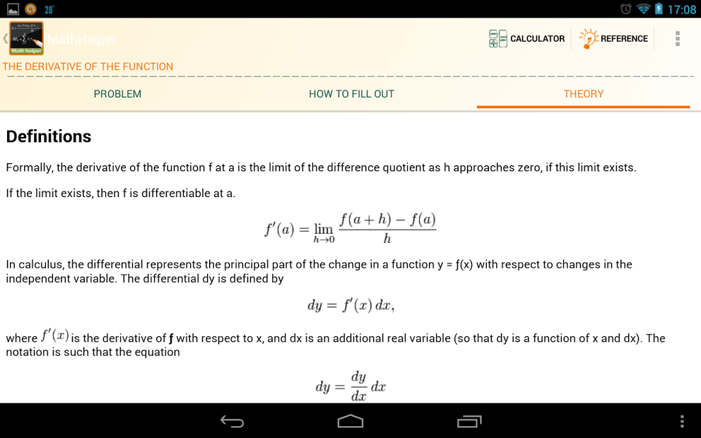 MathHelper: Algebra & Calculus