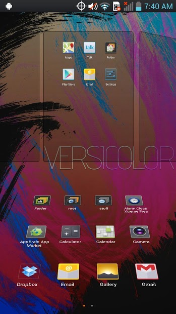 Next Launcher - Versicolor