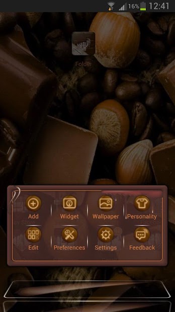 Next Launcher Chocolate Theme