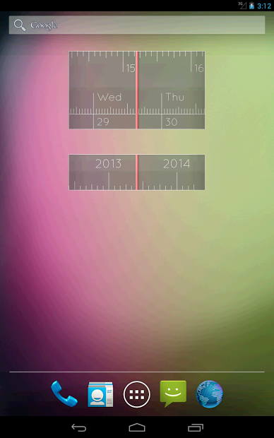 Linear Clock Pro Widget