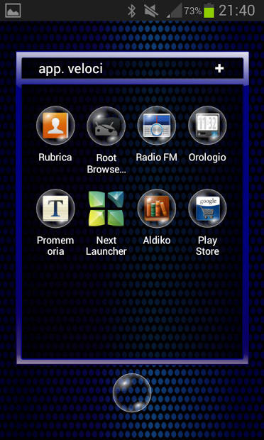 3D Sphere Next Launcher Theme