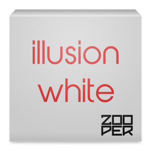 Illusion White Zooper Skin
