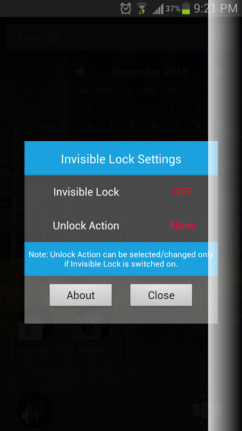 Invisible Lock