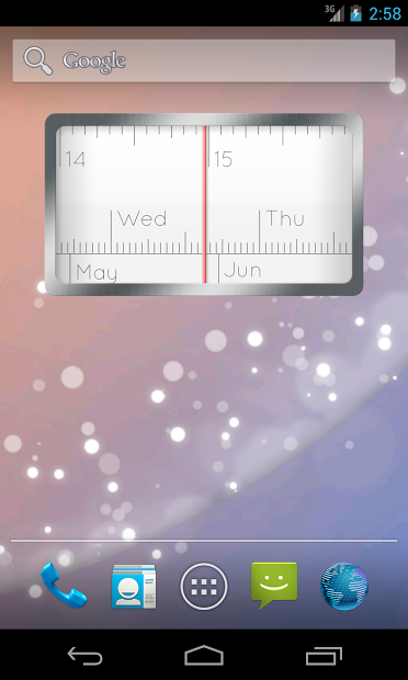 Linear Clock Pro Widget