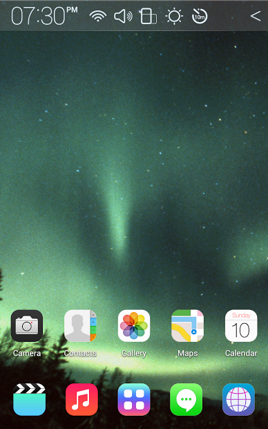 [Full HD] iOS7 Atom theme