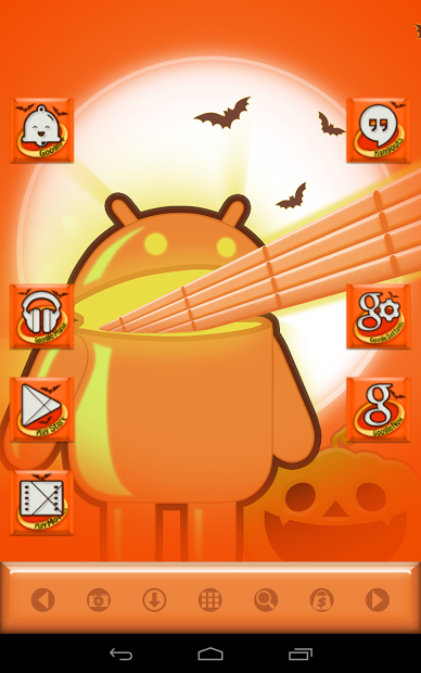 Halloween Android KitKat Theme