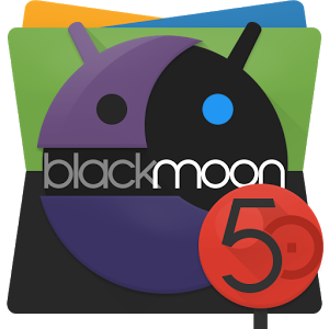 BLACKMoon 5.0 Launcher Theme 1.1