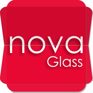 Nova Glass Icon pack + Widget 1