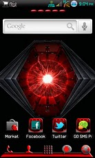 Go Launcher Ex Razr Theme