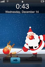 Christmas iPhone Lock Theme