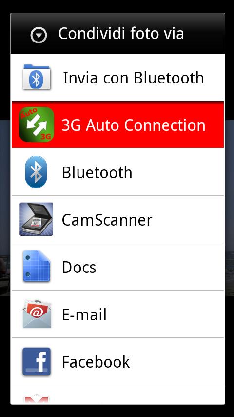 3G Auto Connection