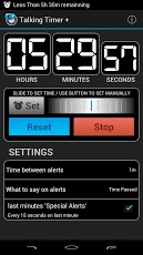 Talking Timer +