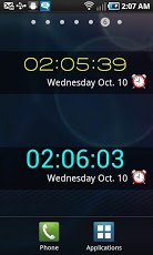 LED Digital Clock Widget