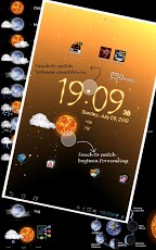 Weather Clock Live Wallpaper