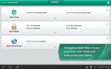 Kaspersky Tablet Security