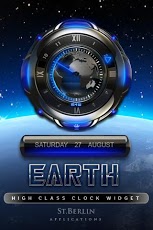 EARTH alarm clock widget