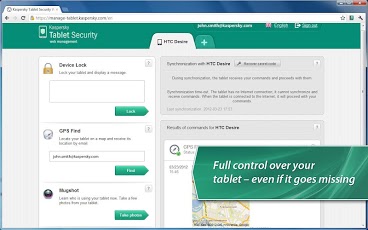 Kaspersky Tablet Security