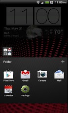 HTC ONE (Blue) Go Theme