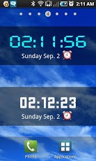 LED Digital Clock Widget