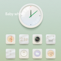 Baby White GO LauncherEX Theme 1.0