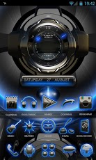 3D LASER GO Launcher EX theme